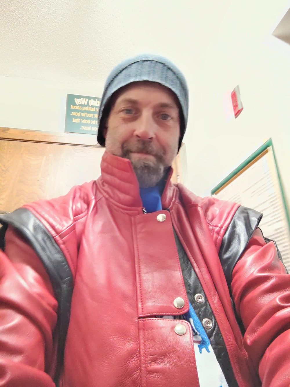 Red and Black Leather Michael Jackson Thriller Jacket - Men’s Stylish Coat
